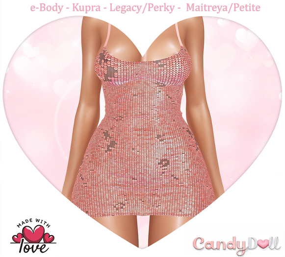 _CandyDoll_ Gemma Dress Peach