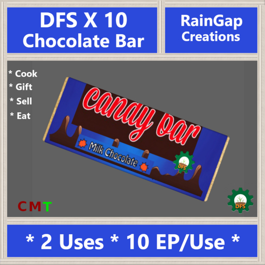 DFS CHOCOLATE BAR X 10