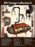 02**JPK Vintage Collection2 -Steampunk Lamp-RARE