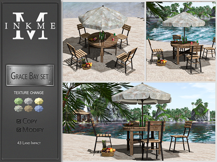 ::InkMe:: Grace Bay set