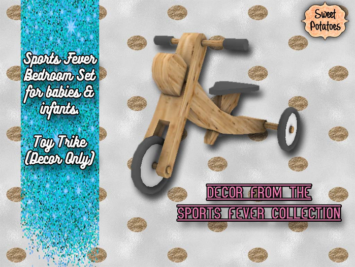 < SP > Sports Fever Bedroom Set - Trike
