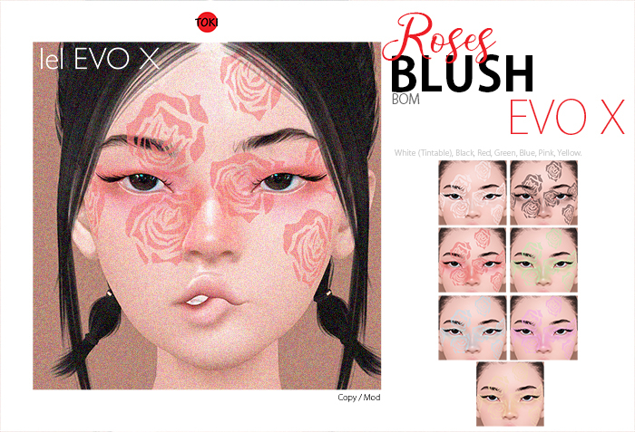 ::TOKI:: Roses Blush ::lel Evo X BOM:: 