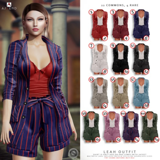 24 //Ascend// Leah Shorts - Lara RARE