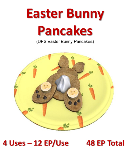 DFS Easter Bunny Pancakes (DFS Texture Only)