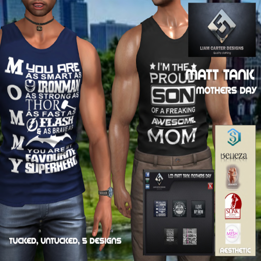 LCD Matt Tank Mothers Day