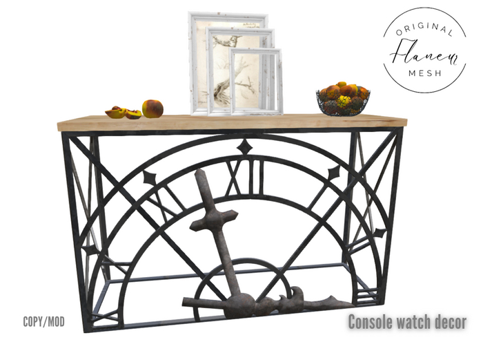 [Flaneur] - Console watch decor