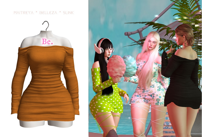 Be. Lyn Dress. ORANGE