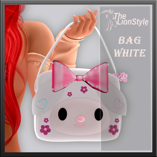 [Lion Style] Bag white  