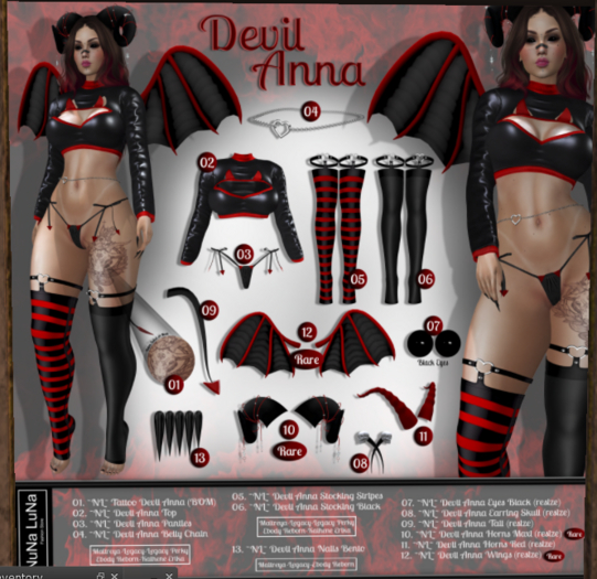 12. ~NL~ Devil Anna Wings RARE