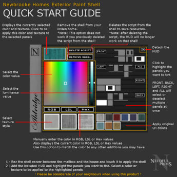 Second Life Marketplace - NB Exterior Paint Shell Fat Pack (BOXED)