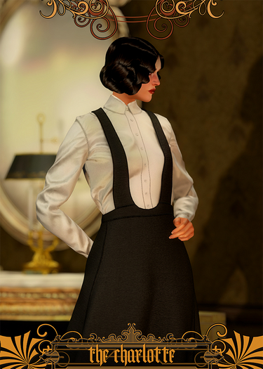 + [The Charlotte] Pinafore Dress (Full Pack)