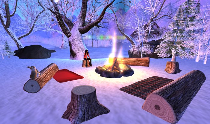Sun's cuddle campfire COPY/MOD