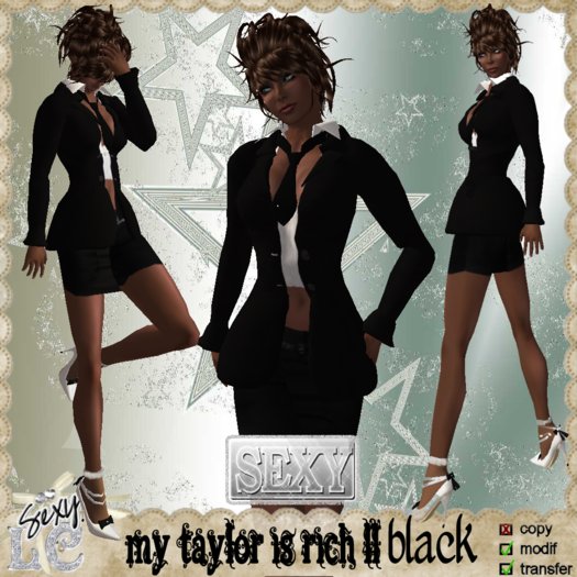MY TAYLOR IS RICH black skirt