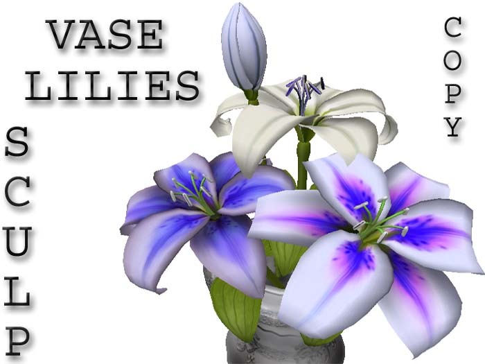 VASE & LILIES