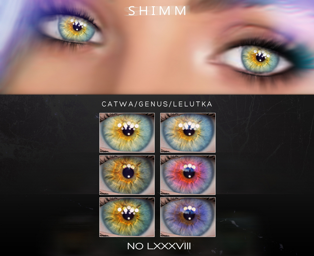S H I M M / CATWA EYES LXXXVIII