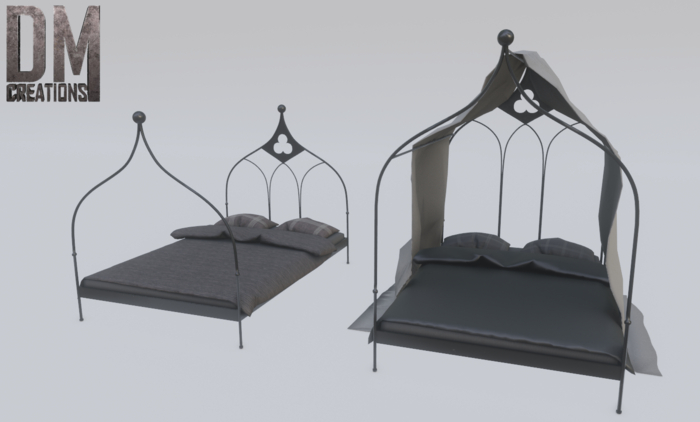 Bed X2-2 Full Perm Mesh