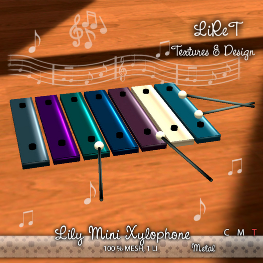 ::LiReT:: Mini Lily Xilofone Metal
