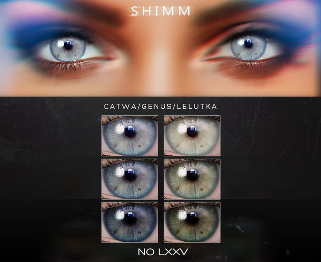 S H I M M / CATWA EYES LXXV