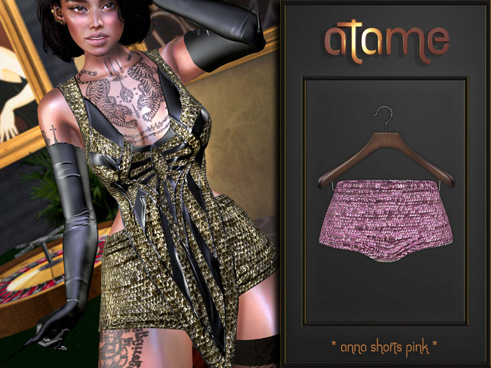 AtaMe - Anna Shorts Pink