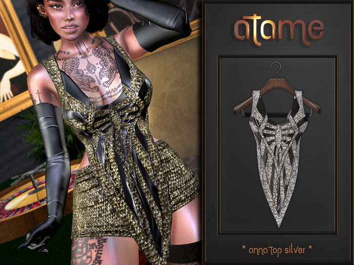 AtaMe - Anna Top Silver