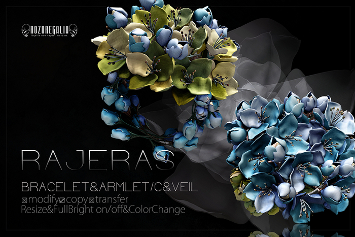 ROZOREGALIA_RAJERAS*BRACELET&ARMLET/C