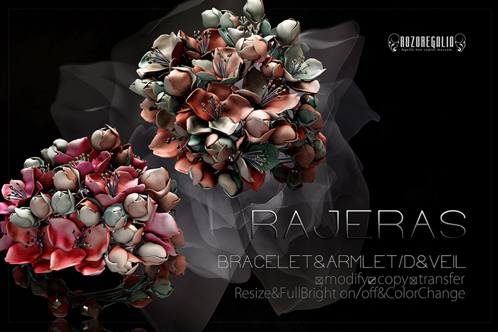 ROZOREGALIA_RAJERAS*BRACELET&ARMLET/D