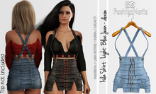 Isla Skirt Light Blue Jeans - Denim - Maitreya Lara, Lara Petite, Kupra Original, Legacy - FashionNatic