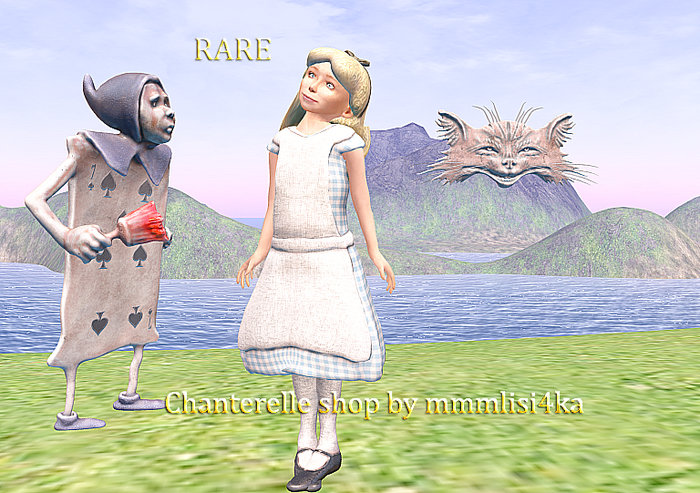 Wonderland Gacha collectibles 10 Alice RARE