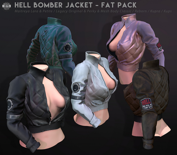 [Since1975] Hell Bomber Jacket Fatpack