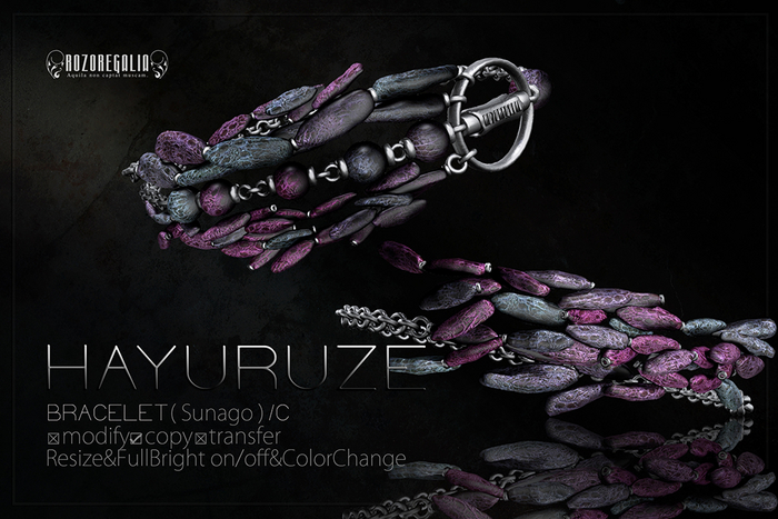 ROZOREGALIA_HAYURUZE*BRACELET(Sunago)/C