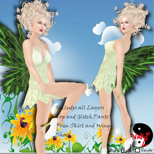 ::Evaki:: Spring Fairy ~Green