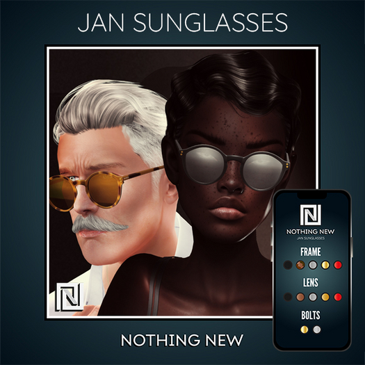 Nothing New - Jan Sunglasses [FATPACK]