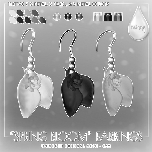 rainnn - Spring Bloom Earrings [DEMO]