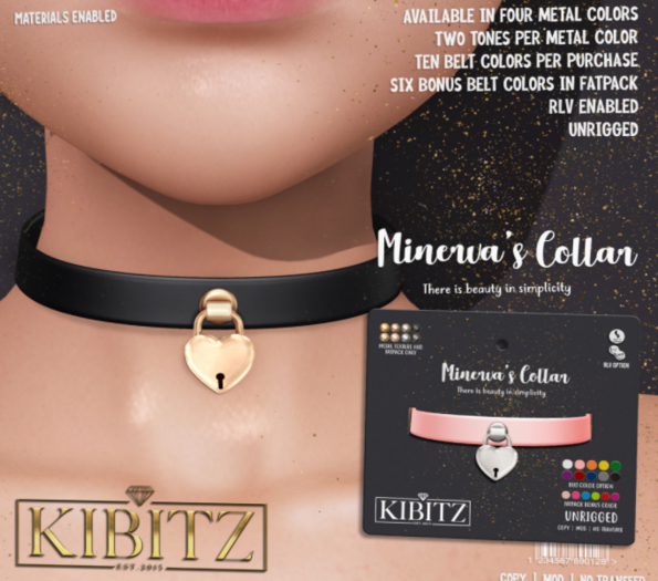 Kibitz - Minerva's collar - copper
