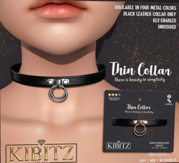 Kibitz - Thin collar - copper