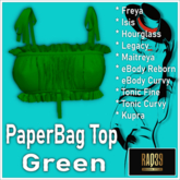 [R39] Paperbag Top-Green