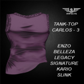 IMPACTS- TANK TOP CARLOS 3 ENZO/BEL/LEG/SIG/KARIO