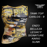IMPACTS- TANK TOP CARLOS 9  ENZO/BEL/LEG/SIG/KARIO