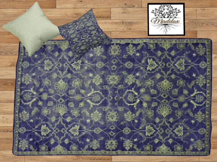 MADDOX - Rug Set - Purple & Sage