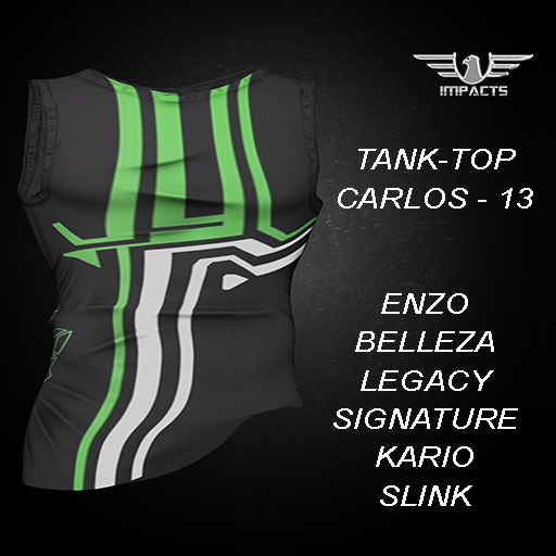 IMPACTS- TANK TOP CARLOS 13  ENZO/BEL/LEG/SIG/KARIO