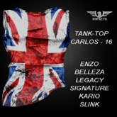 IMPACTS- TANK TOP CARLOS 16  ENZO/BEL/LEG/SIG/KARIO