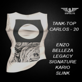 IMPACTS- TANK TOP CARLOS 20  ENZO/BEL/LEG/SIG/KARIO