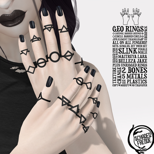 DEMO Schadenfreude Geo Rings