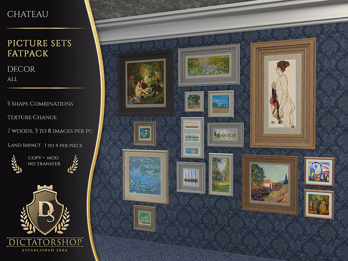 [Ds] Chateau - Picture Sets Fatpack Decor