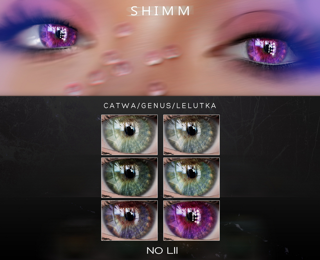 S H I M M / LELUTKA EYES LII DEMO