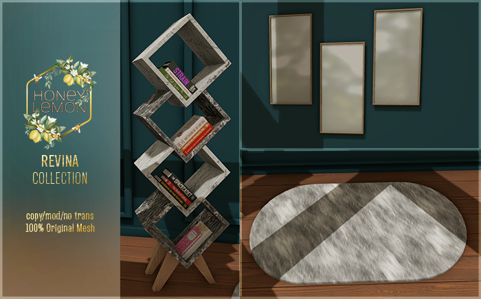 .[Honey Lemon]. Revina Collection - Mirrors