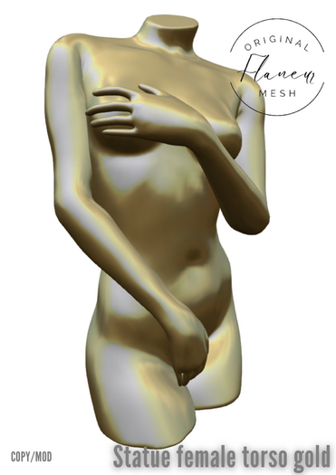 [Flaneur] - Female gold torso