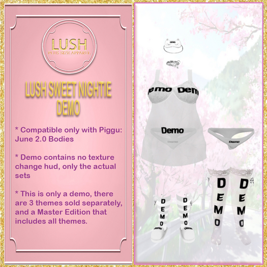 LUSH Sweet Nightie Demo