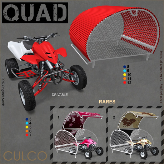 -Culco- Quad Complete Set