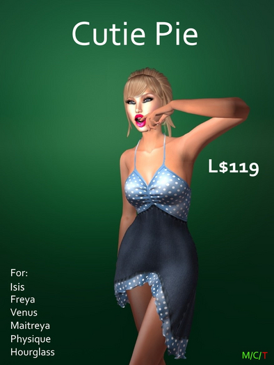 (BB design) Cutie Pie Blue